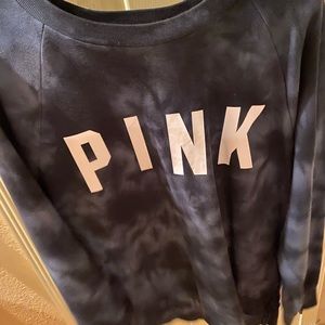 dark tie dye sweater